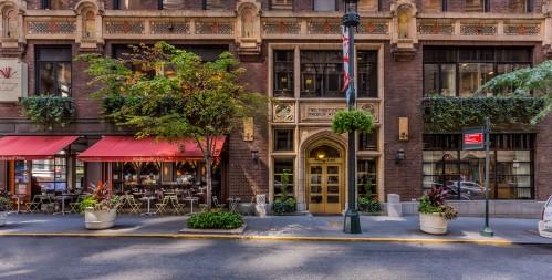 Library Hotel Main Entrance on 41 Street