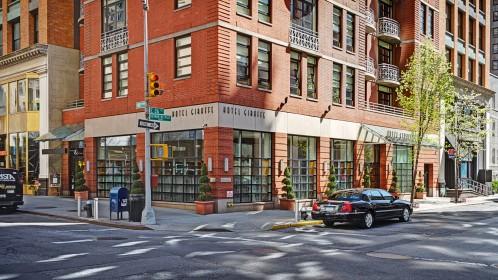 Hotel Giraffe is located on the corner of 26th and Park Avenue South